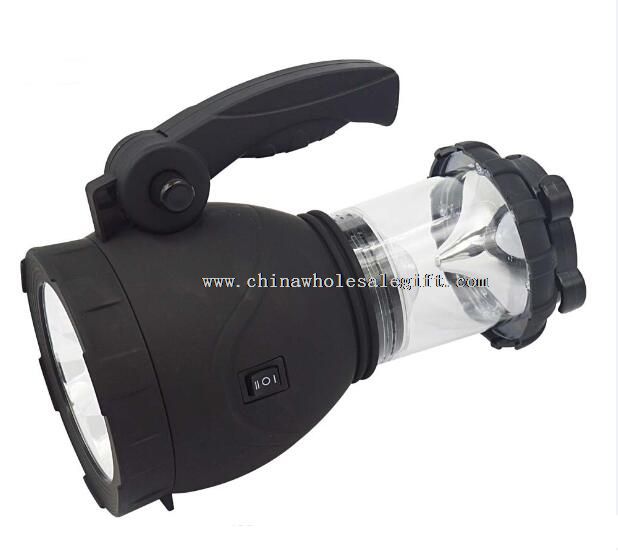 8 LED plastic hanging lantern