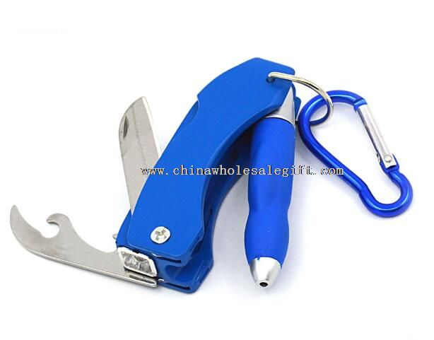 Fruit knife car pen keychain gift set