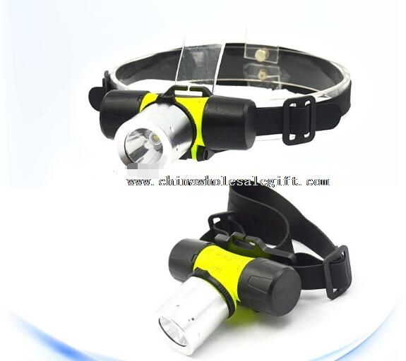 led zoomable flashlight head lamp
