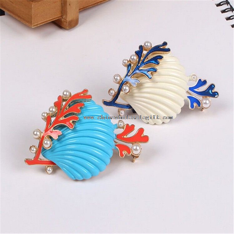 Blue Plastic Lapel Pin Badge