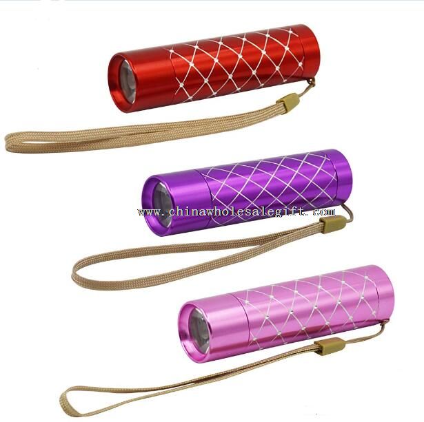Colorful Aluminum led bulk flashlights