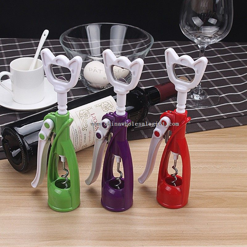 Plastic Wine Talking Beer Bottle Opener