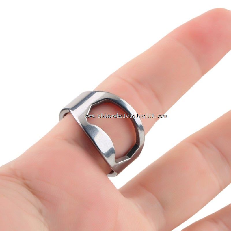 vintage finger ring bottle opener