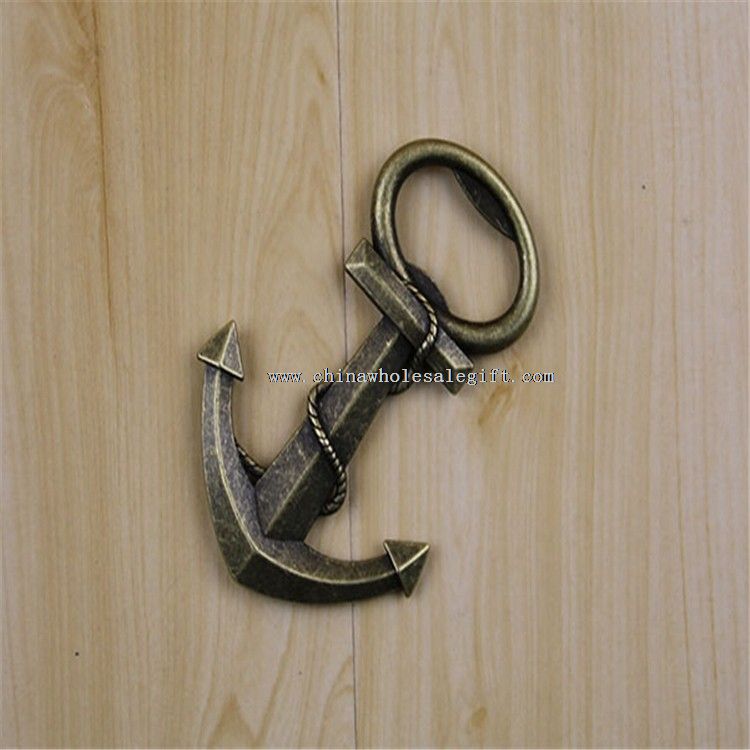 Antique metal bottle opener