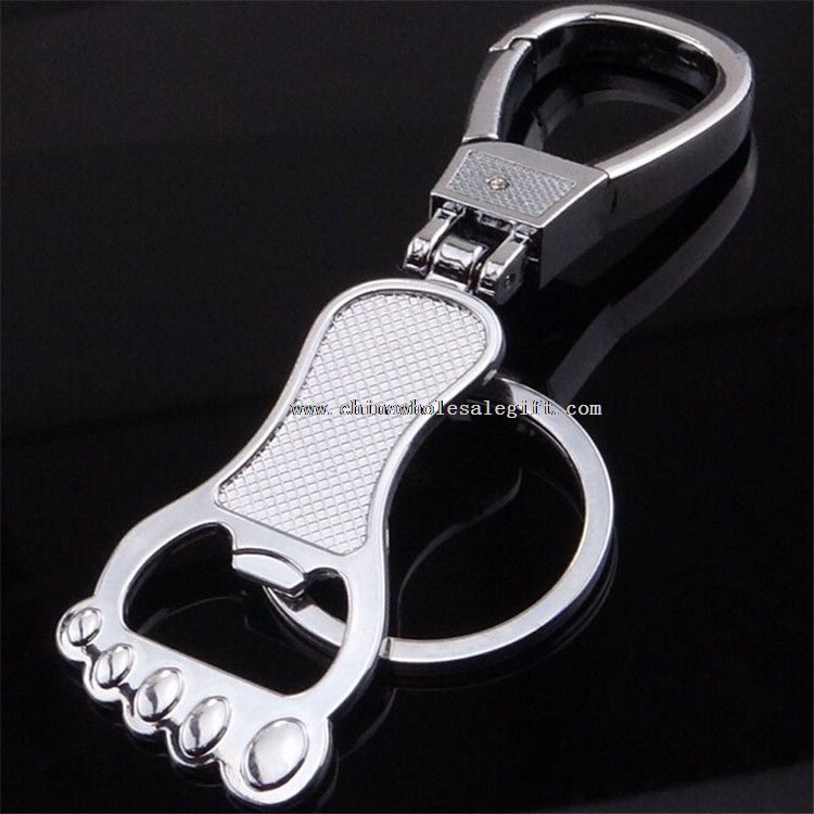 foot metal bottle opener