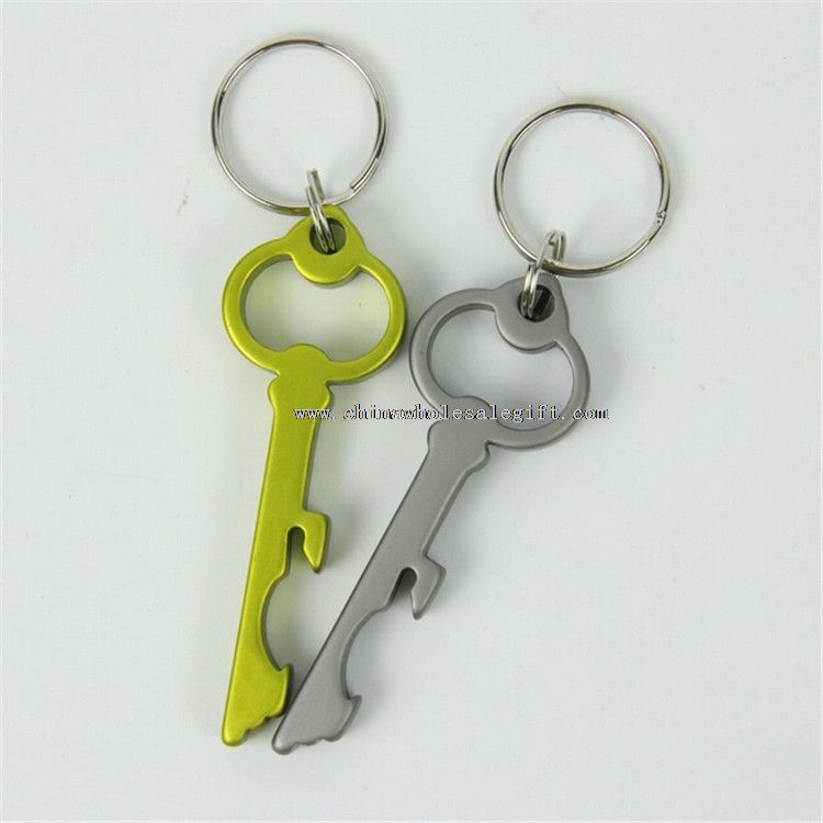 key shape bottle opener