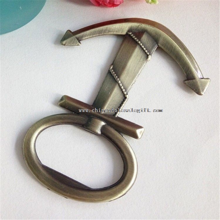 Metal Anchor Wine Bottle Opener