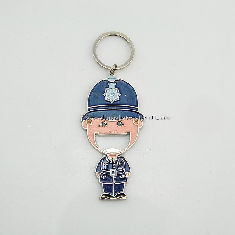 Police Shape Can bottle opener