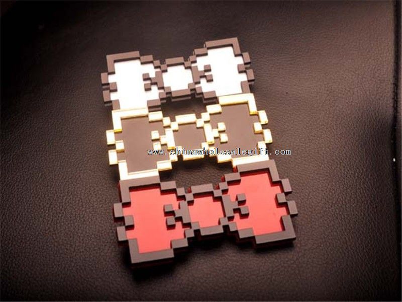 plastic brooch