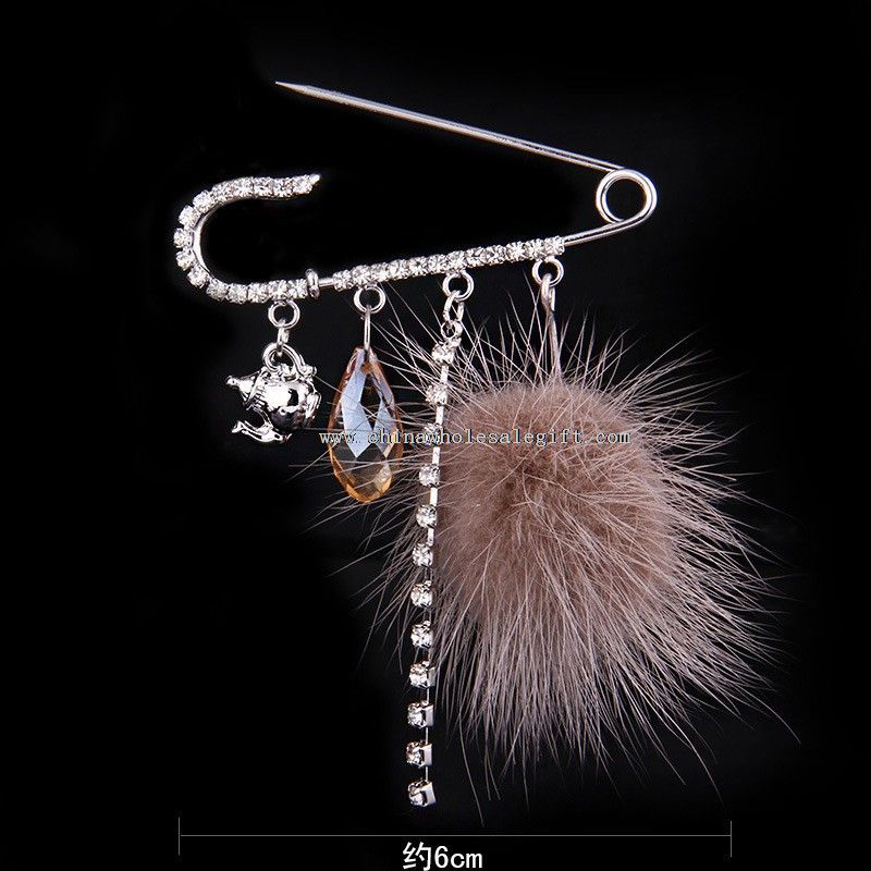 scarf lapel pin