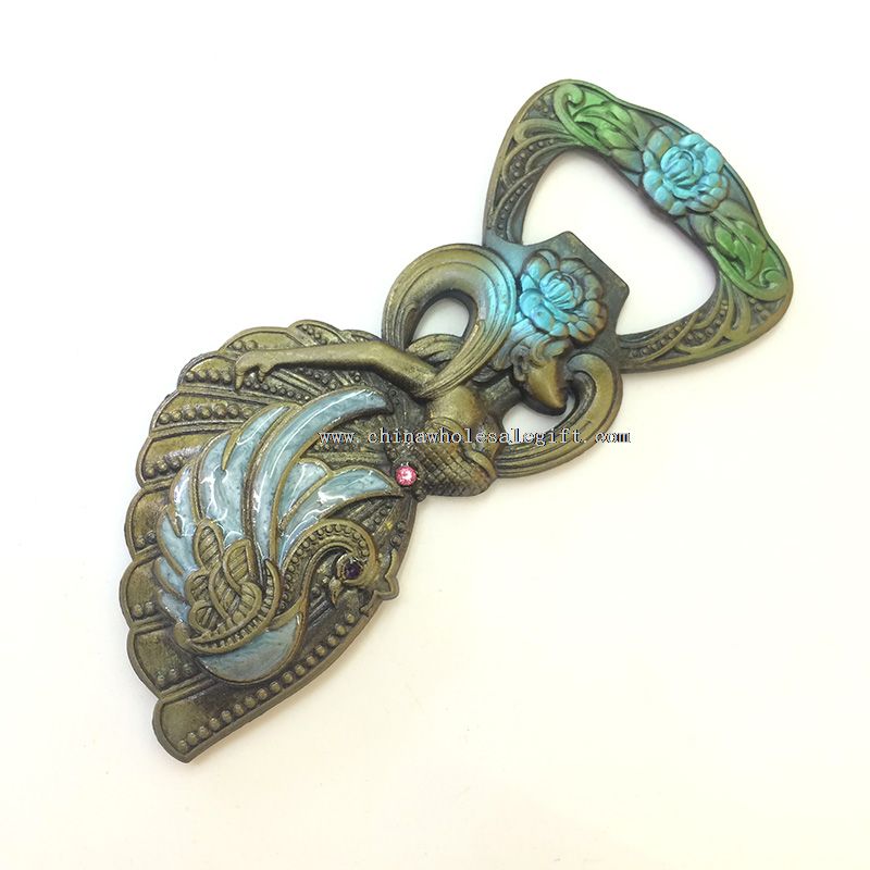 swan girl shape bottle opener