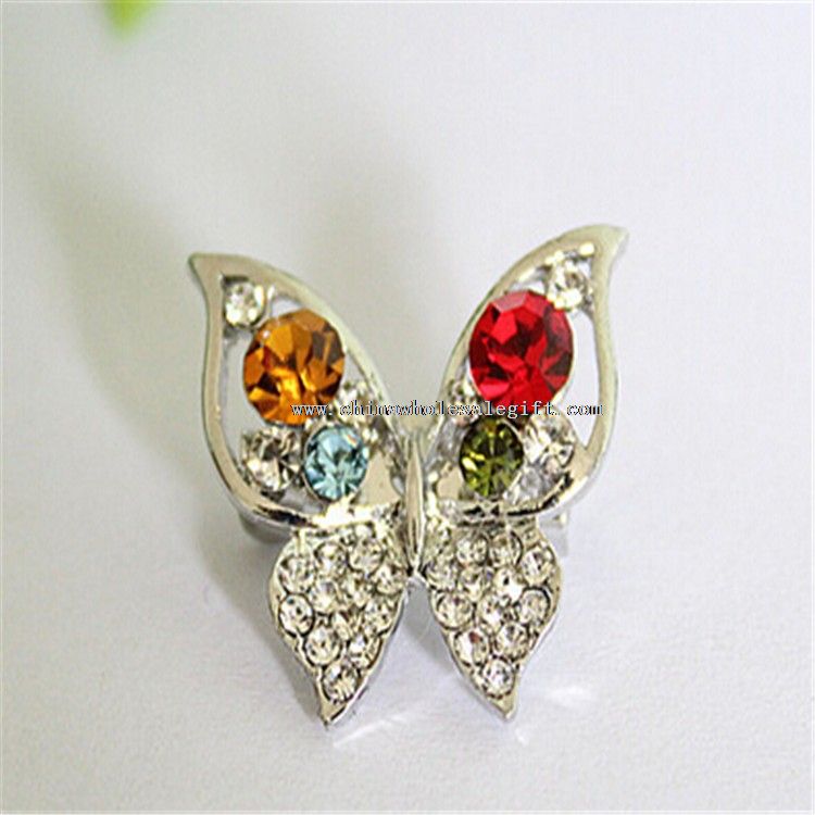 Butterfly Shape Badge Lapel Pin