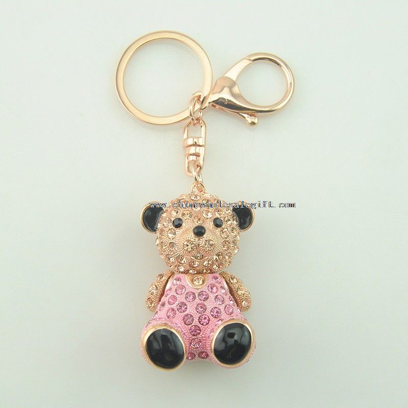 Crystal Toy Animals Key Ring