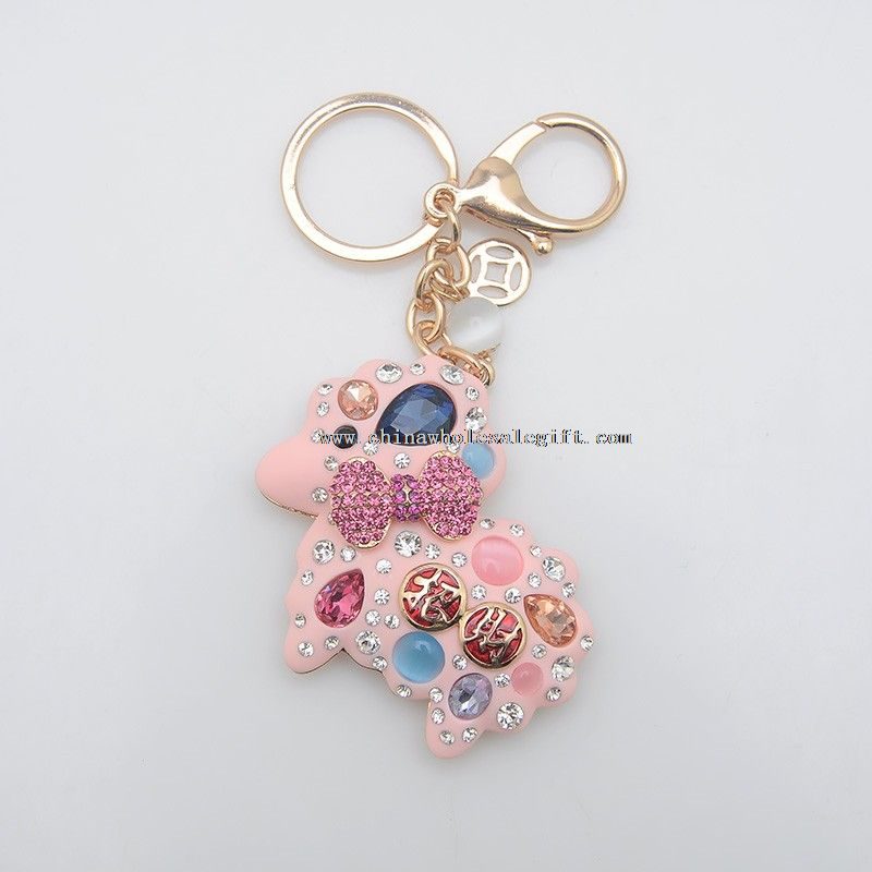 fashion sheep keychain