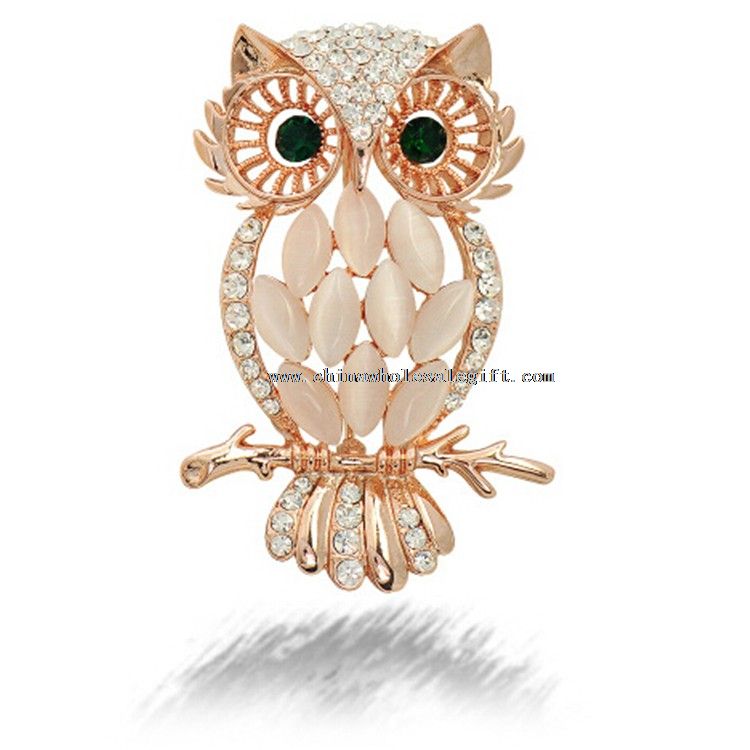 Owl Metal brooch Lapel Pin