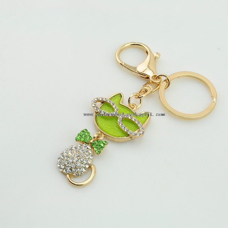 rhinestone keychain