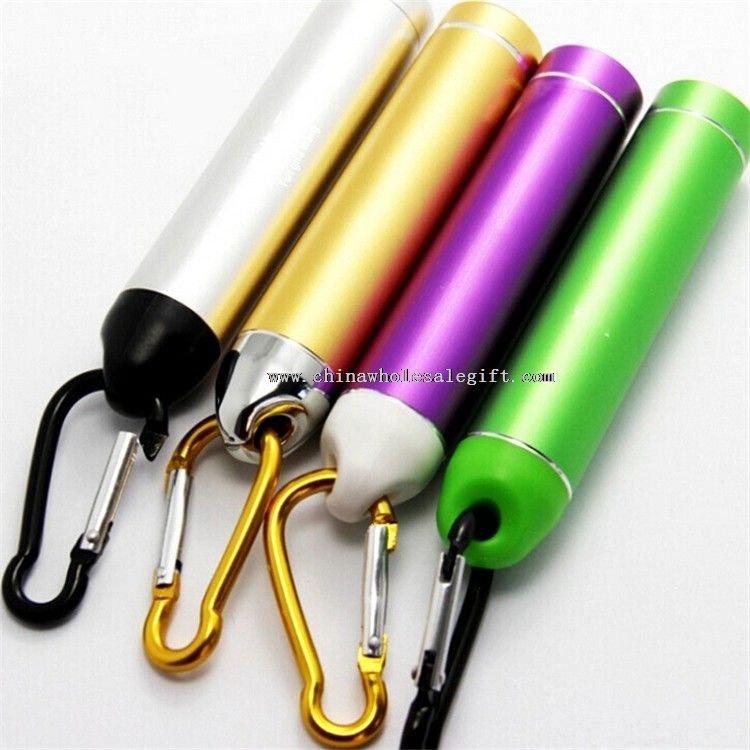Carabiner Power Bank Metal Keychain