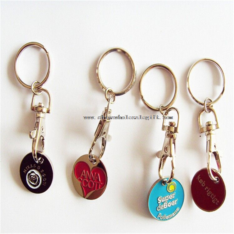 Coin Metal Keychain