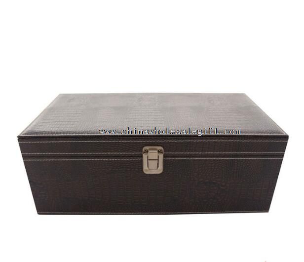 Crocodile grain wine gift box