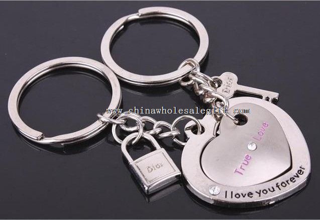 Metal Key Holder Wedding Keyring