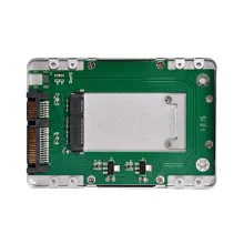 Caja adaptadora convertidora de SSD mSATA de 9.0mm a HDD de 2.5 pulgadas
