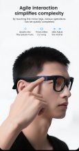 Kamera-Brille mit Slide-Touch-Bügel