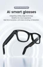 Kamera-Brille mit Slide-Touch-Bügel
