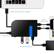 Datenspeicherung, Übertragung, QC3.0 PD Type-C Protokoll Schnellladegerät