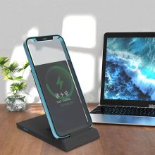 Cargador inalámbrico plegable de 10W de respuesta rápida y larga distancia portátil