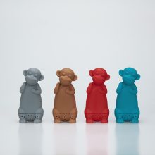 Silikon-Teesieb mit Tiermotiv