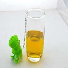 Silikon-Teesieb mit Tiermotiv