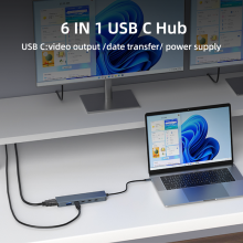 Six-Function Type-C Docking Station