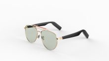 Smart Sunglasses with Wireless Temple Speakers