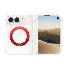 Funda magnética antimanchas ultra mate con soporte giratorio 360° para iP Duo