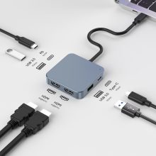 USB-C Docking Station with Dual HDMI