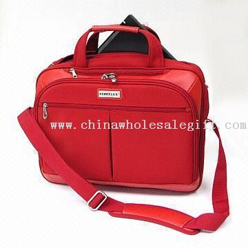 Computer Bag with Zipper Closure, Logo Printing Service is Available