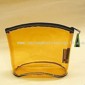 0.5mm Yellow Transparent PVC Cosmetic Bag small picture