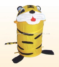 Cartoon bin with Tiger image images