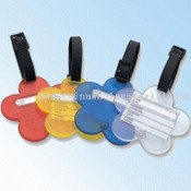Plastic Flower-shaped Luggage Tag images