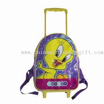 Cute Childrens School Trolley Bag