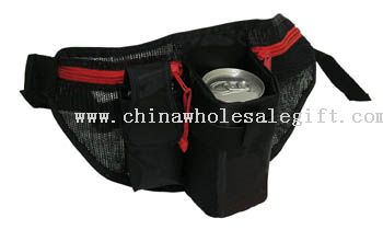 Waistbag with can holder