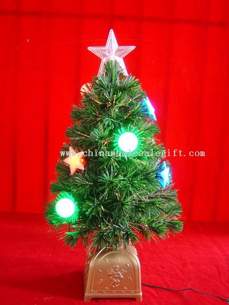 albero di luce di Natale
