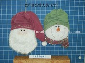 santa &snowman head 2/s images