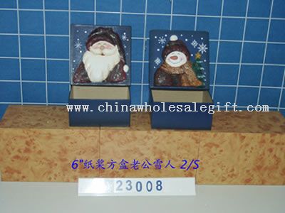 Santa & snowmanpulp boîte 2/s