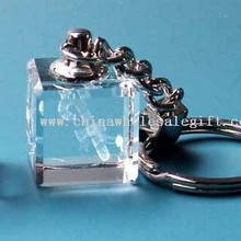 Laser Crystal Key Chain images