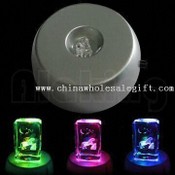 Tre LED Flash Crystal holderen images