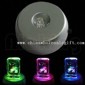 Three LED Flash Crystal Holder small picture