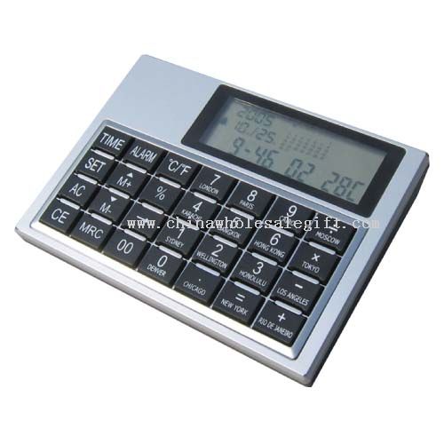 Kalkulator med kalender