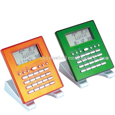 Kolorowy panel kalkulatora