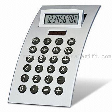 Delapan-digit Kalkulator dengan layar yang dapat disesuaikan